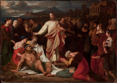 Christus heilt die Kranken von Washington Allston
